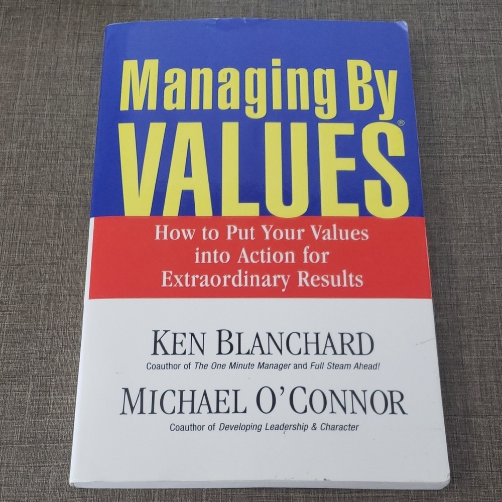 Managing By Values Book – Ken Blanchard &‎ Michael O’Connor – Paperback